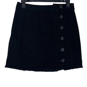 Forever 21 black mini skirt. Denim. NWT. Size S